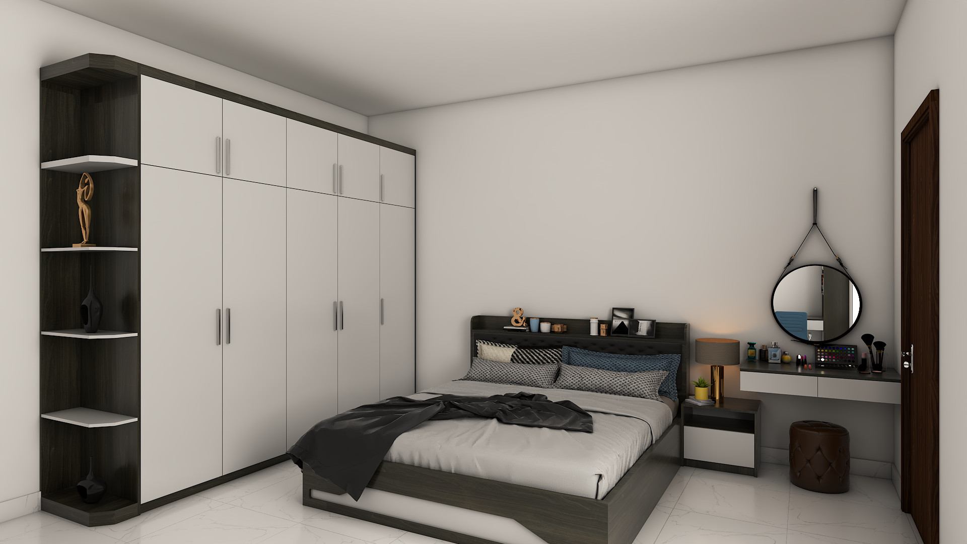 Phòng ngủ master tại Kiến An Hải Phòng